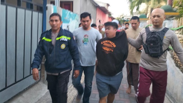 residivis tiga kali ditangkap warga